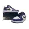 Jordan 1 Low Court Purple White 553558-500