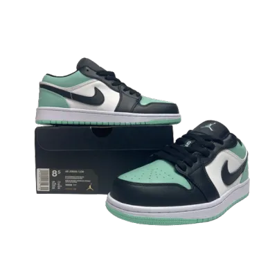 Jordan 1 Low Emerald Toe 553558-117