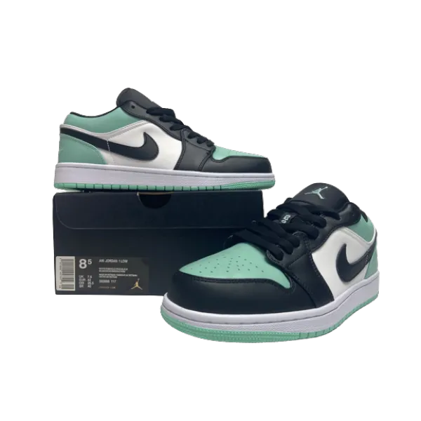 Jordan 1 Low Emerald Toe 553558-117