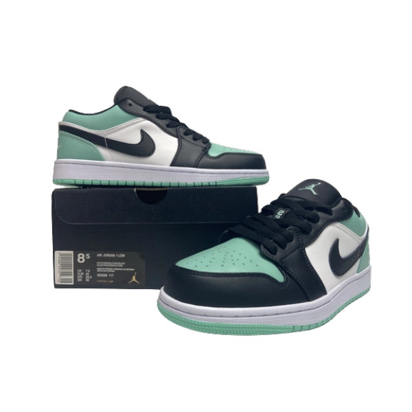 Jordan 1 Low Emerald Toe 553558-117