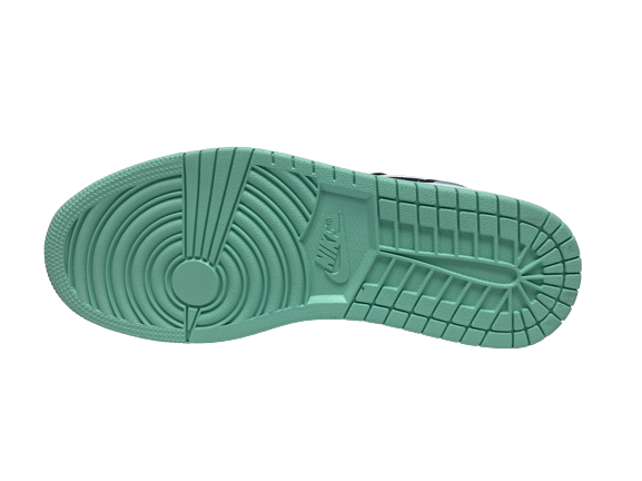 Jordan 1 Low Emerald Toe 553558-117