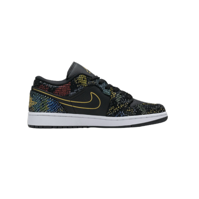 Jordan 1 Low Multicolor Snakeskin (2020) CW5580-001