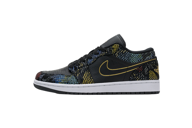 Jordan 1 Low Multicolor Snakeskin (2020) CW5580-001