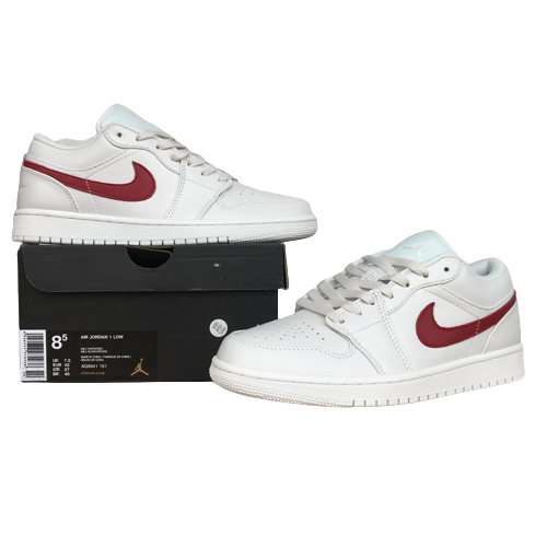 Jordan 1 Low White University Red  AQ9941-161