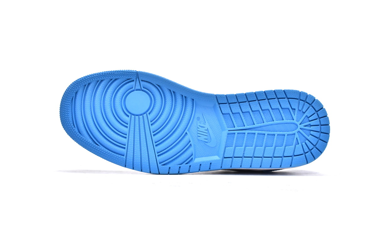 Jordan 1 Retro Low OG Black Dark Powder Blue CZ0790-104