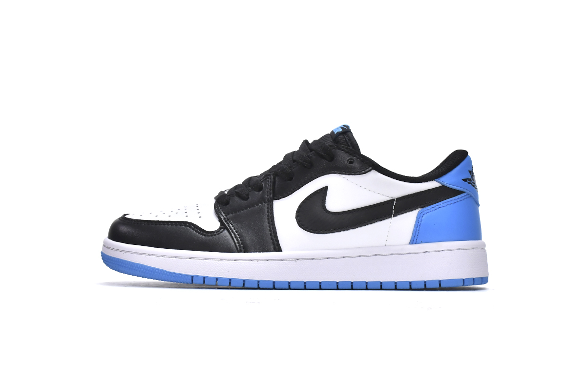 Jordan 1 Retro Low OG Black Dark Powder Blue CZ0790-104