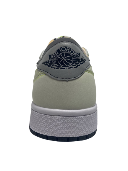 Jordan 1 Retro Low White Ghost Green Black DM7837-103