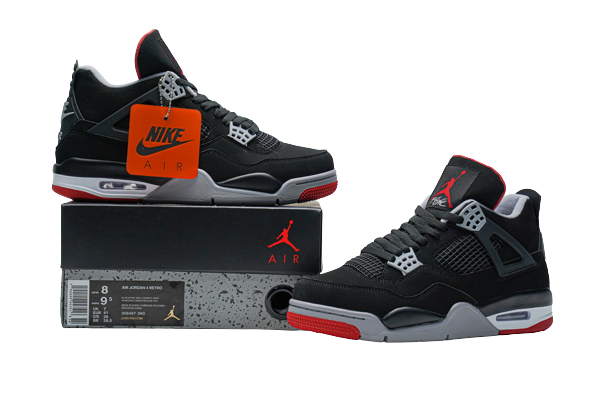 Jordan 4 Retro Bred (2019) 308497-060 (CRV Batch)
