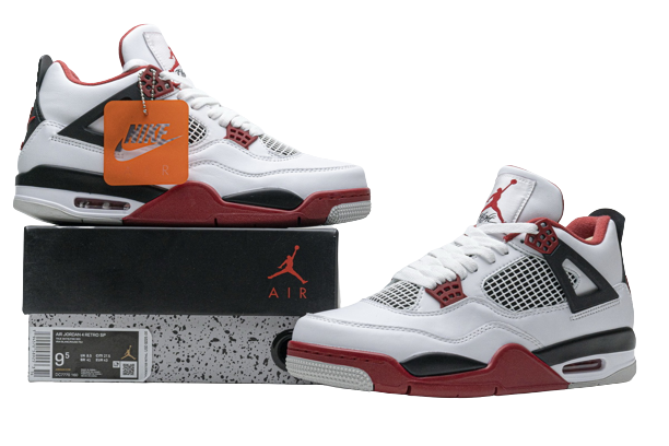 Jordan 4 Retro Fire Red (2020) DC7770-160 (CRV Batch)