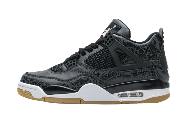 Jordan 4 Retro Laser Black Gum CI1184-001