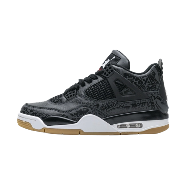 Jordan 4 Retro Laser Black Gum CI1184-001