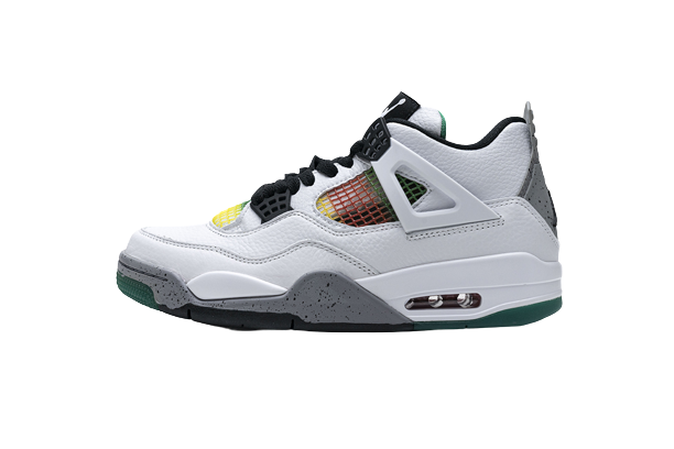Jordan 4 Retro Lucid Green Rasta AQ9129-100