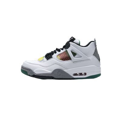 Jordan 4 Retro Lucid Green Rasta AQ9129-100