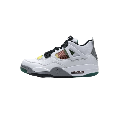 Jordan 4 Retro Lucid Green Rasta AQ9129-100