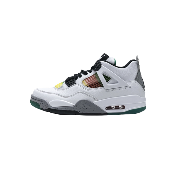 Jordan 4 Retro Lucid Green Rasta AQ9129-100