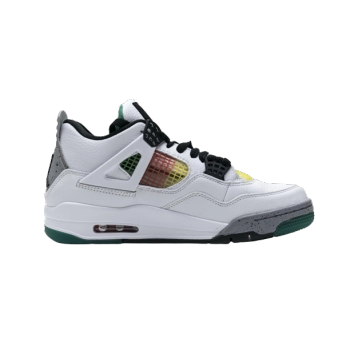 Jordan 4 Retro Lucid Green Rasta AQ9129-100