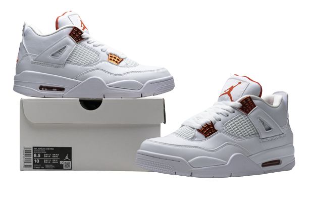 Jordan 4 Retro Metallic Orange CT8527-118