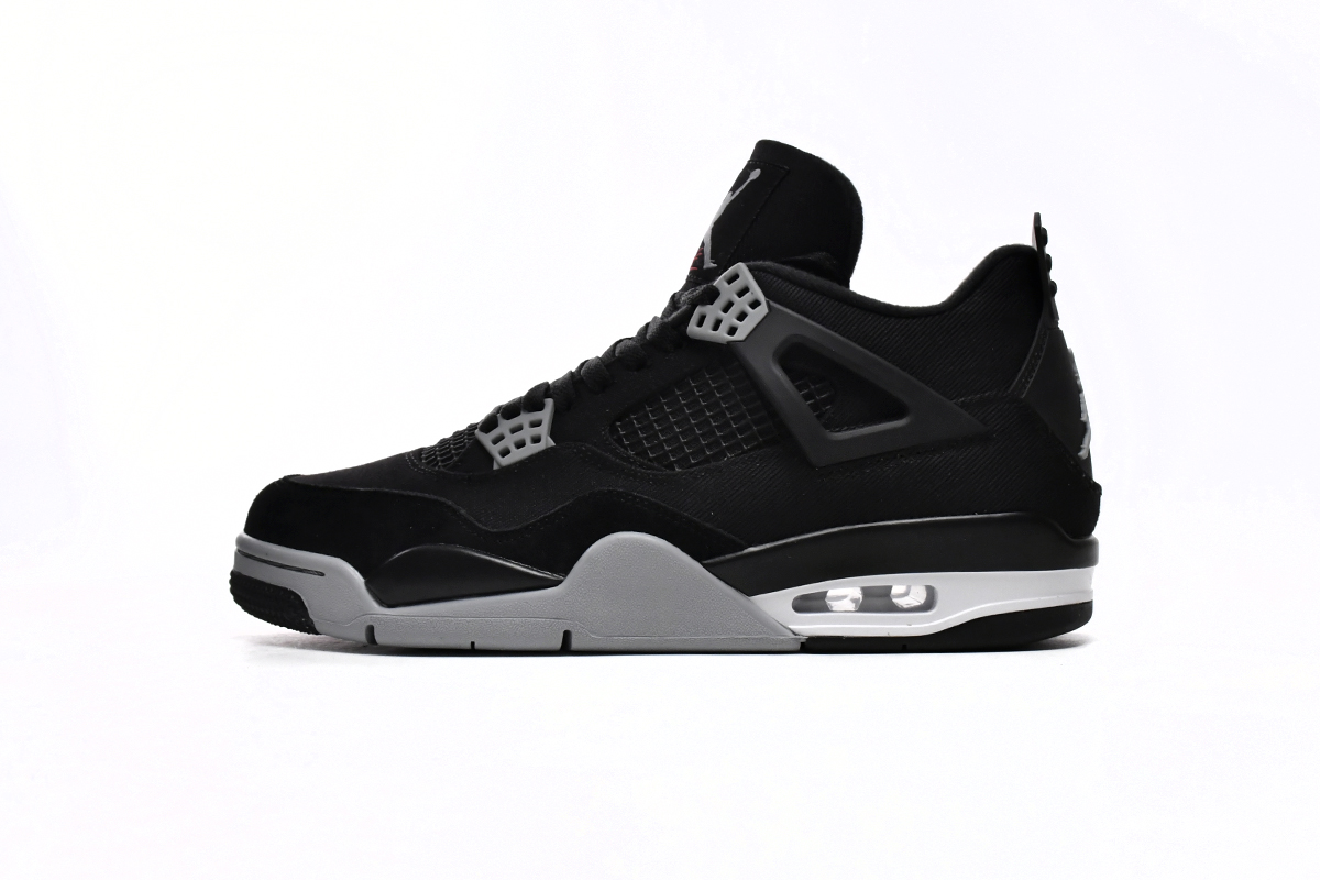 Jordan 4 Retro SE Black Canvas DH7138-006 (CRV Batch)