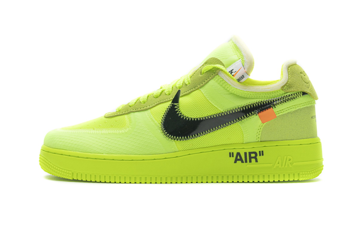 Nike Air Force 1 LowOff-White Volt AO4606-700