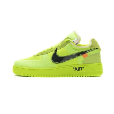Nike Air Force 1 LowOff-White Volt AO4606-700