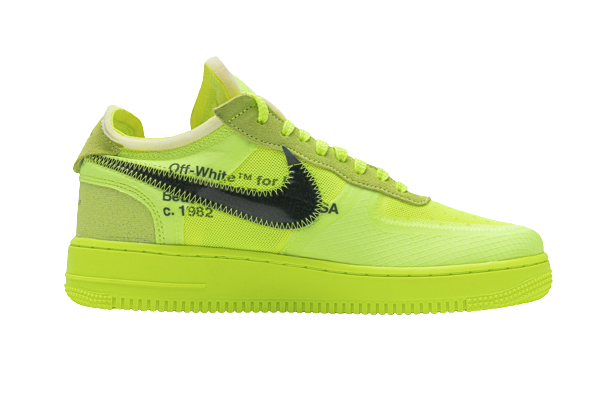 Nike Air Force 1 LowOff-White Volt AO4606-700