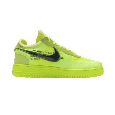 Nike Air Force 1 LowOff-White Volt AO4606-700
