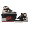 Jordan 1 Retro High Black Crimson Tint 555088-081