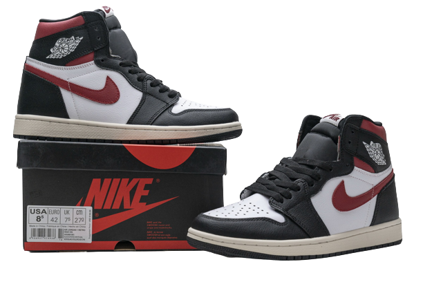 Jordan 1 Retro High Black Gym Red 555088-061