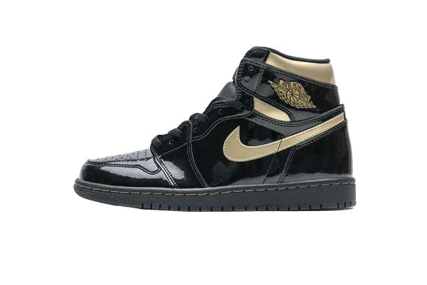 Jordan 1 Retro High Black Metallic Gold (2020) 555088-032