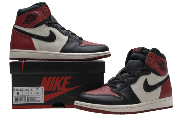 Jordan 1 Retro High Bred Toe 555088-610