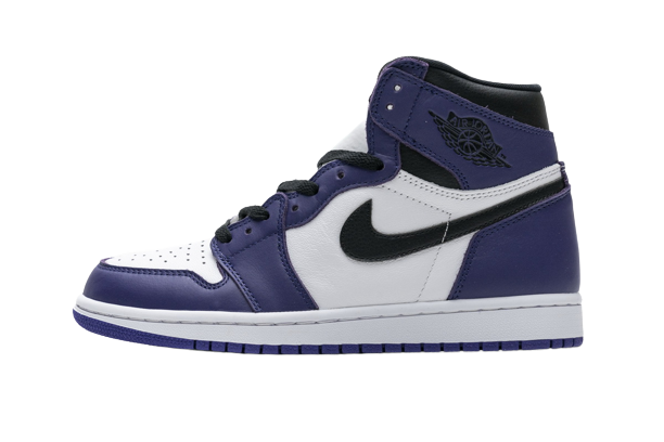 Jordan 1 Retro High Court Purple White 555088-500