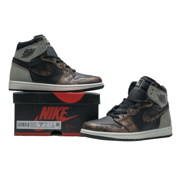 Jordan 1 Retro High Light Army Rust Shadow Patina 555088-033
