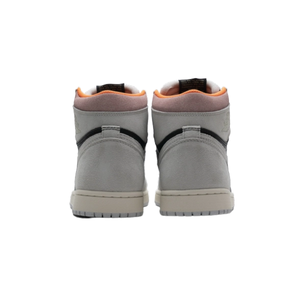 Jordan 1 Retro High Neutral Grey Hyper Crimson 555088-018