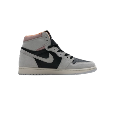 Jordan 1 Retro High Neutral Grey Hyper Crimson 555088-018