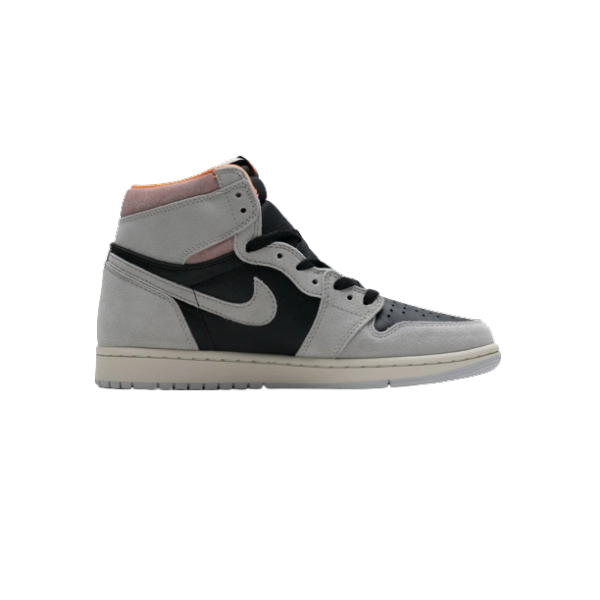 Jordan 1 Retro High Neutral Grey Hyper Crimson 555088-018