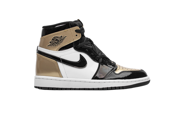 Jordan 1 Retro High NRG Patent Gold Toe 861428-007