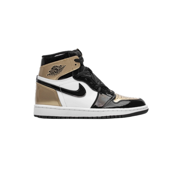 Jordan 1 Retro High NRG Patent Gold Toe 861428-007