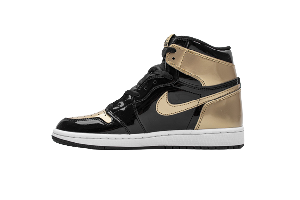Jordan 1 Retro High NRG Patent Gold Toe 861428-007