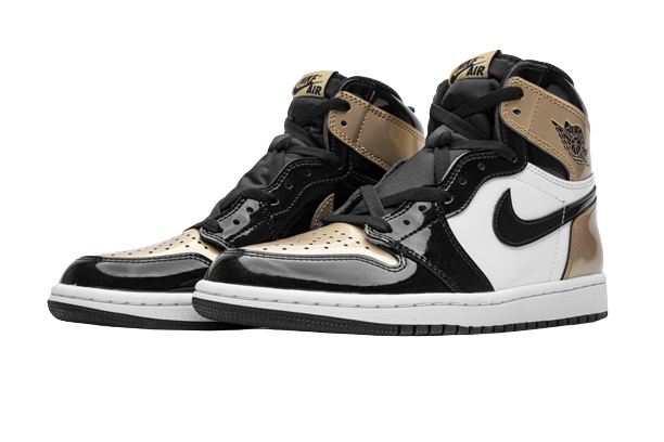 Jordan 1 Retro High NRG Patent Gold Toe 861428-007