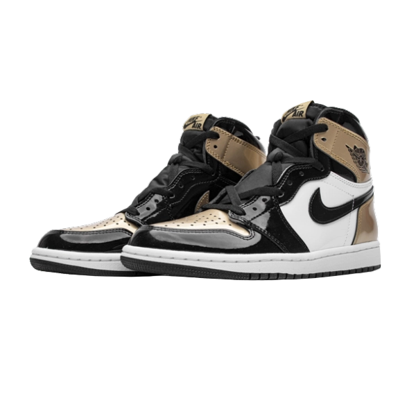 Jordan 1 Retro High NRG Patent Gold Toe 861428-007