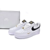 Nike Air Force 1 Low '07 Essential White Black Gold Mini Swoosh CZ0270-102