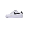 Nike Air Force 1 Low '07 Essential White Black Gold Mini Swoosh CZ0270-102