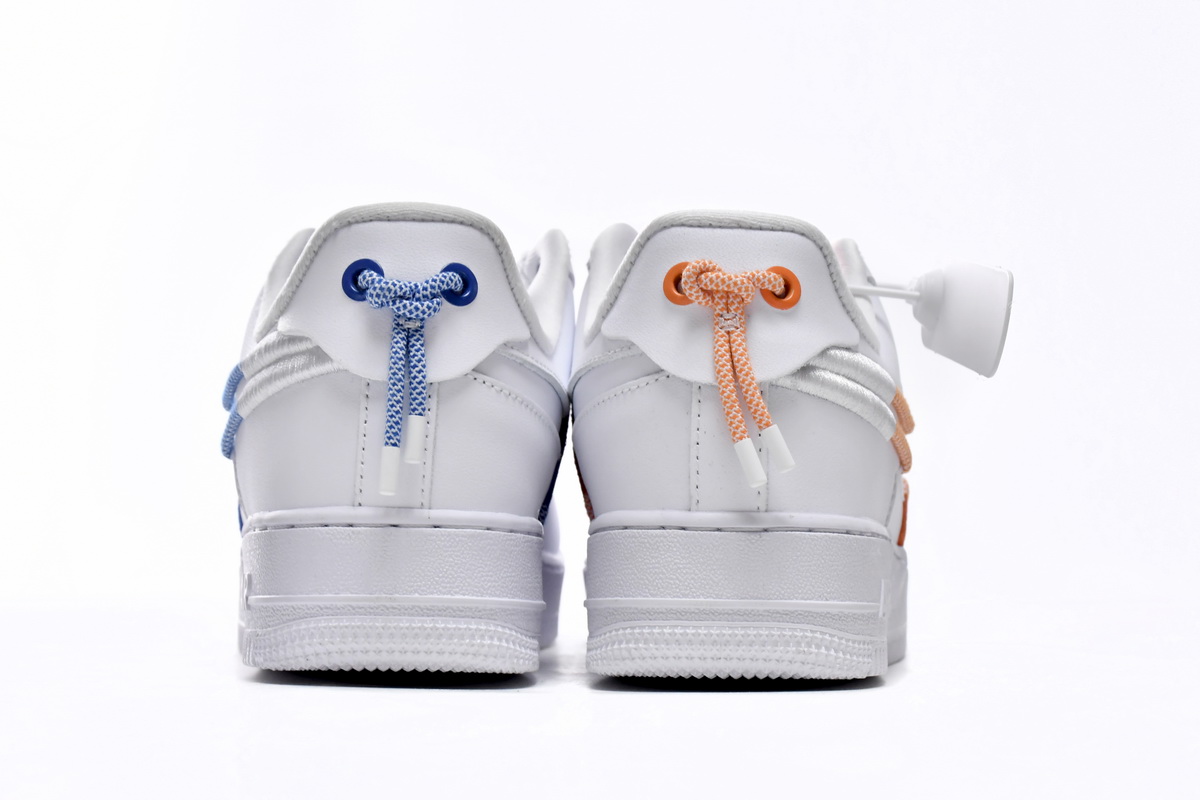 Nike Air Force 1 Low '07 LX White Orange Blue DH4408-100