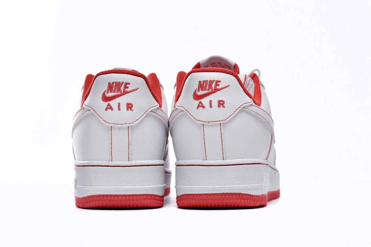 Nike Air Force 1 Low '07 White University Red CV1724-100
