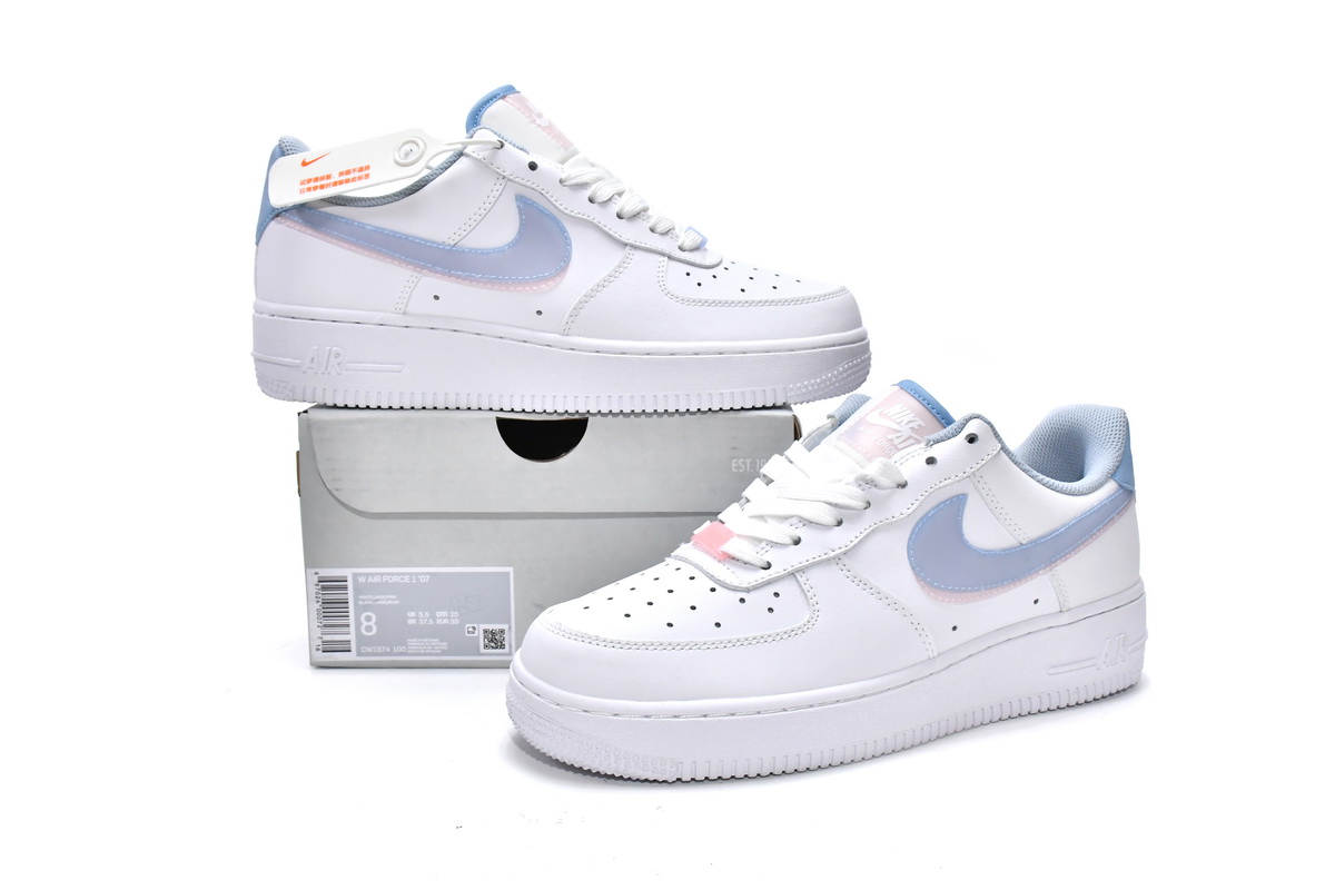 Nike Air Force 1 Low LV8 Double Swoosh Light Armory Blue CW1574-100