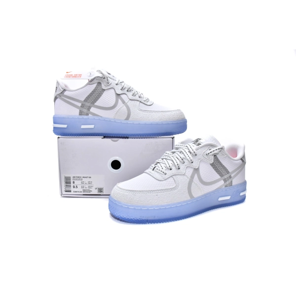 Nike Air Force 1 React White Light Bone CQ8879-100