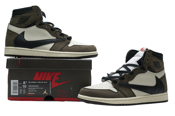 Jordan 1 Retro  High OG SP Travis Scott Mocha  CD4487-100