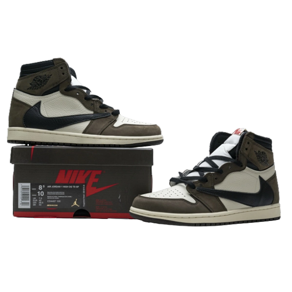  Jordan 1 Retro  High OG SP Travis Scott Mocha  CD4487-100