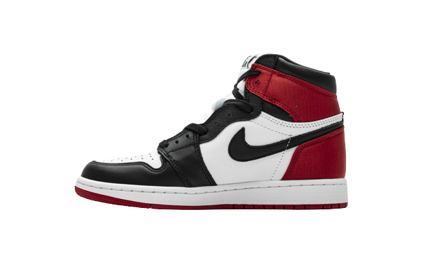 Jordan 1 Retro High Satin Black Toe CD0461-016