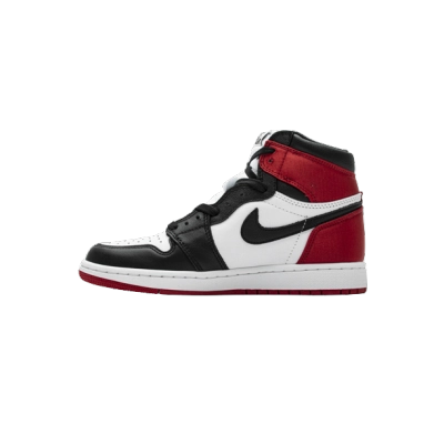 Jordan 1 Retro High Satin Black Toe CD0461-016